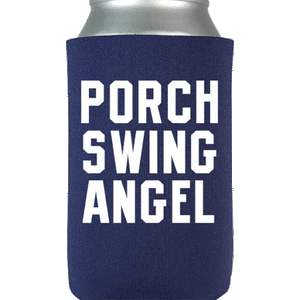 Porch Swing Angel Koozie